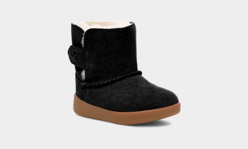 Kozaki Dziecięce Ugg Keelan Czarne | FOC-109274