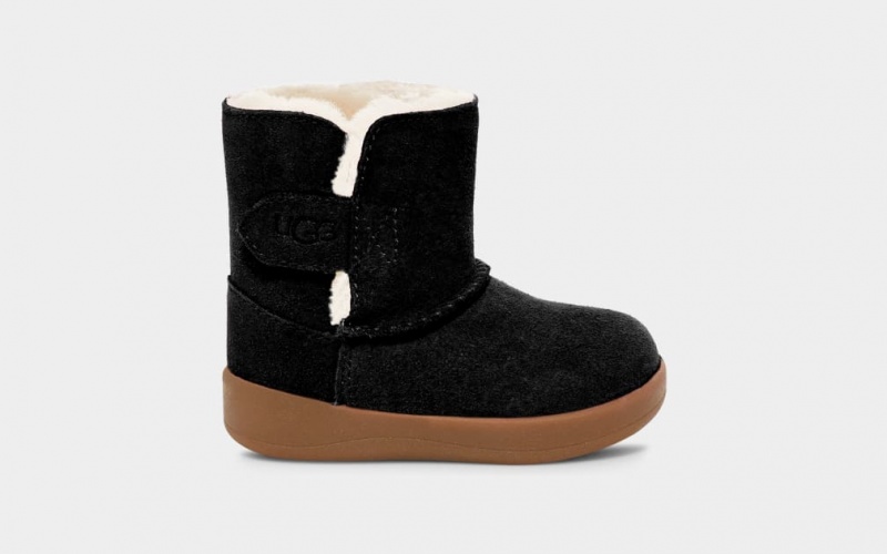 Kozaki Dziecięce Ugg Keelan Czarne | FOC-109274