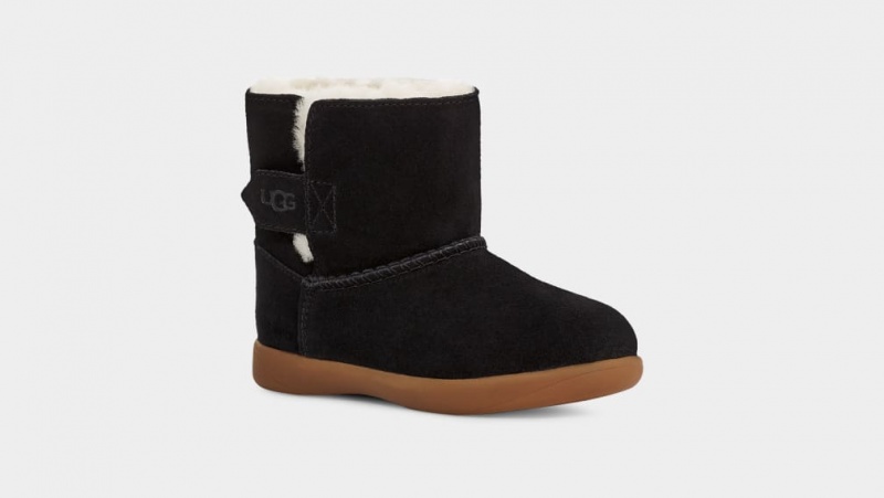 Kozaki Dziecięce Ugg Keelan Czarne | UEY-546078