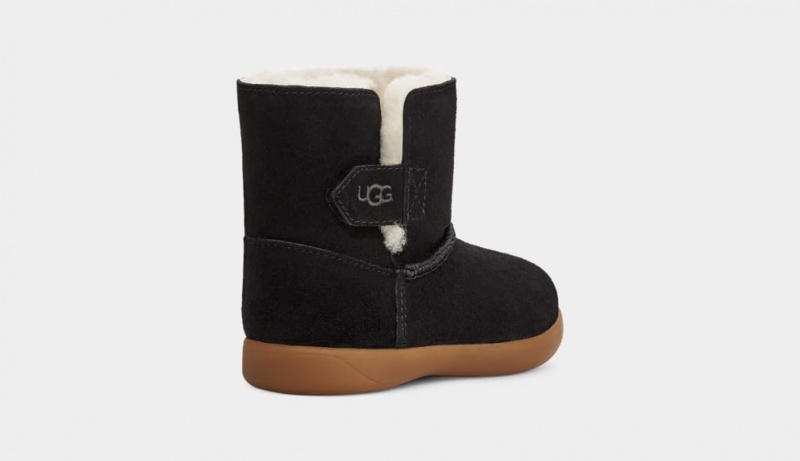 Kozaki Dziecięce Ugg Keelan Czarne | UEY-546078