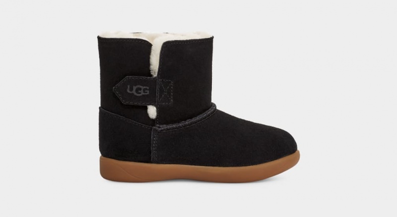 Kozaki Dziecięce Ugg Keelan Czarne | UEY-546078