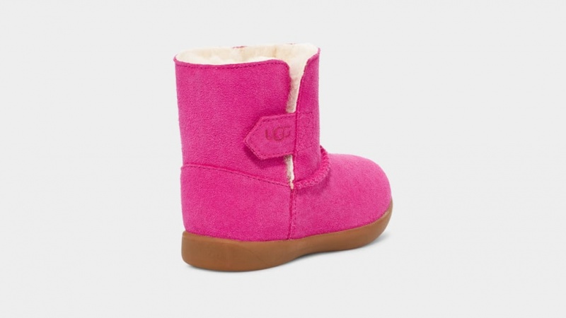 Kozaki Dziecięce Ugg Keelan Różowe | ZSX-065791