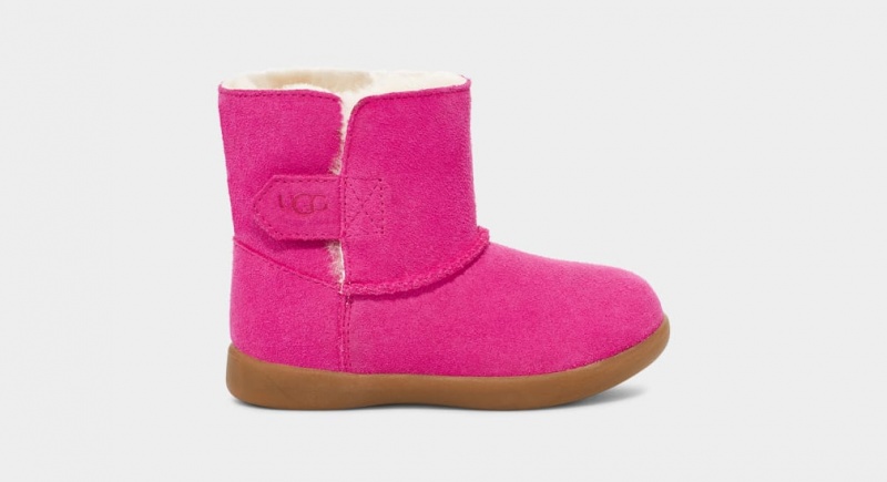 Kozaki Dziecięce Ugg Keelan Różowe | ZSX-065791