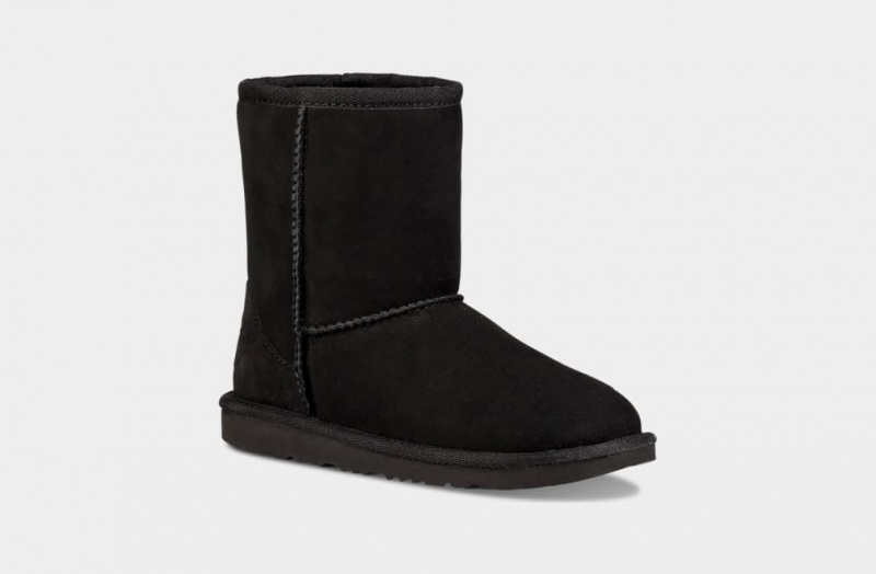 Kozaki Dziecięce Ugg Klasyczne II Czarne | MVQ-016329