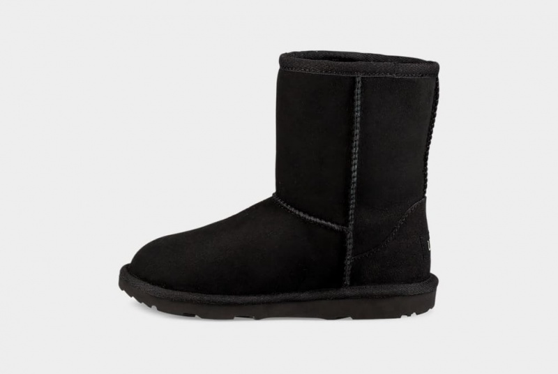 Kozaki Dziecięce Ugg Klasyczne II Czarne | MVQ-016329