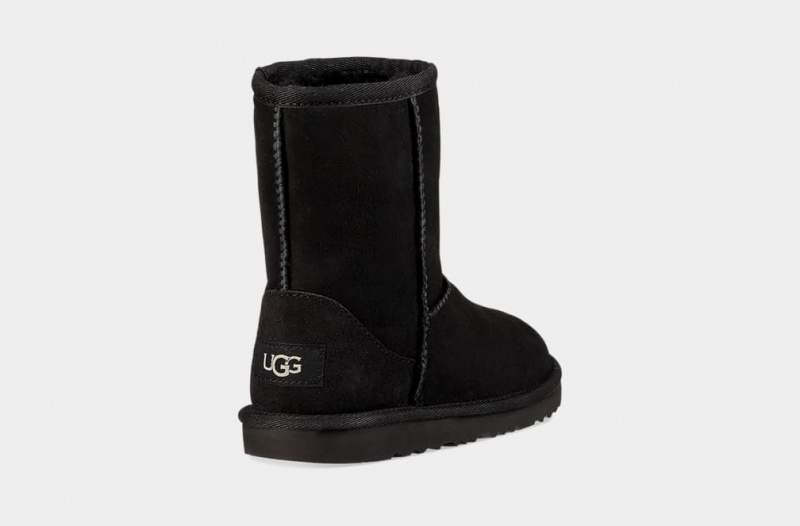 Kozaki Dziecięce Ugg Klasyczne II Czarne | MVQ-016329