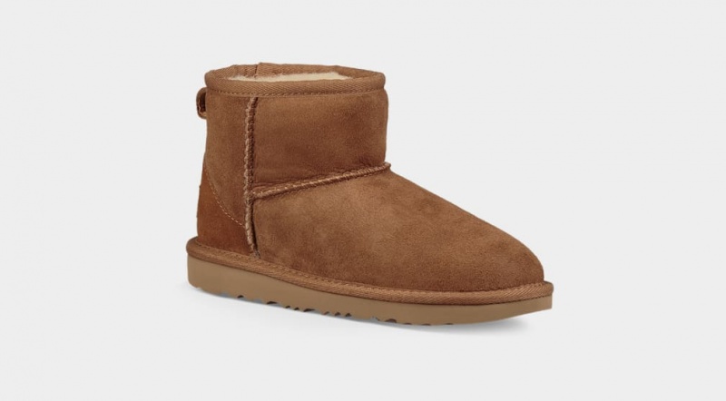 Kozaki Dziecięce Ugg Klasyczne II Mini Brązowe | VUA-893041