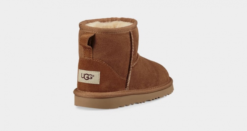 Kozaki Dziecięce Ugg Klasyczne II Mini Brązowe | VUA-893041