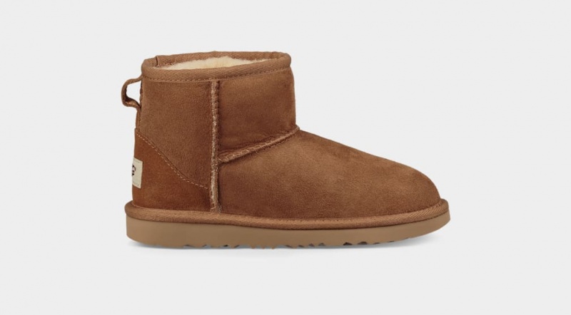 Kozaki Dziecięce Ugg Klasyczne II Mini Brązowe | VUA-893041