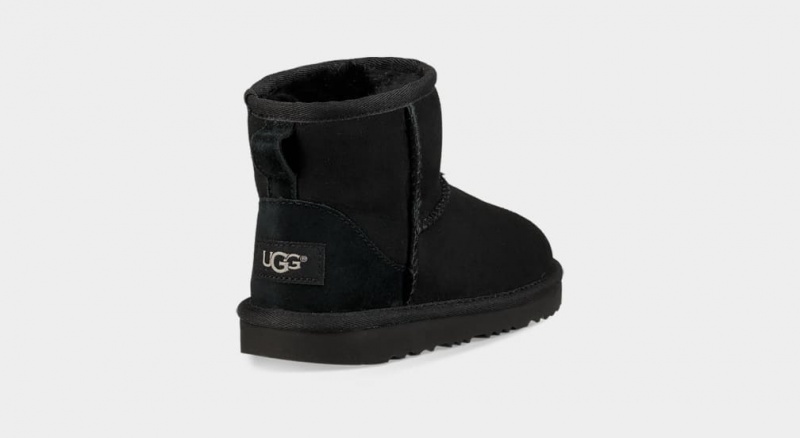 Kozaki Dziecięce Ugg Klasyczne II Mini Czarne | AGW-732508