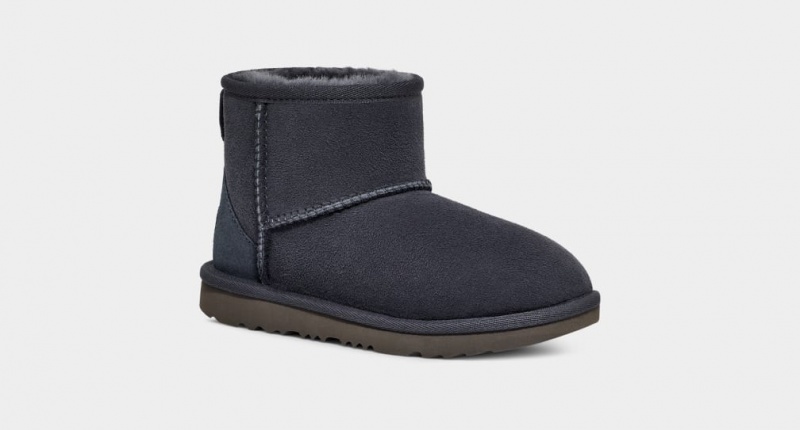 Kozaki Dziecięce Ugg Klasyczne II Mini Niebieskie | DGO-608421