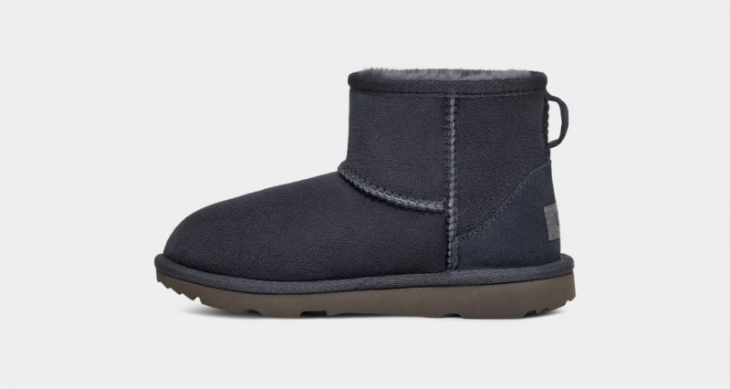 Kozaki Dziecięce Ugg Klasyczne II Mini Niebieskie | DGO-608421