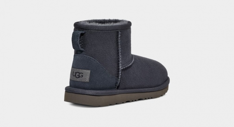 Kozaki Dziecięce Ugg Klasyczne II Mini Niebieskie | DGO-608421