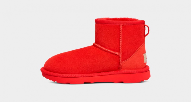 Kozaki Dziecięce Ugg Klasyczne II Mini Różowe | IXR-087965