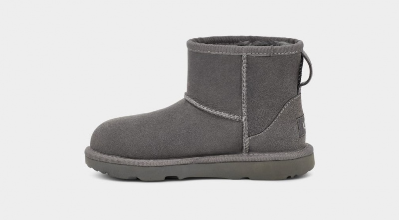 Kozaki Dziecięce Ugg Klasyczne II Mini Szare | WRG-931462