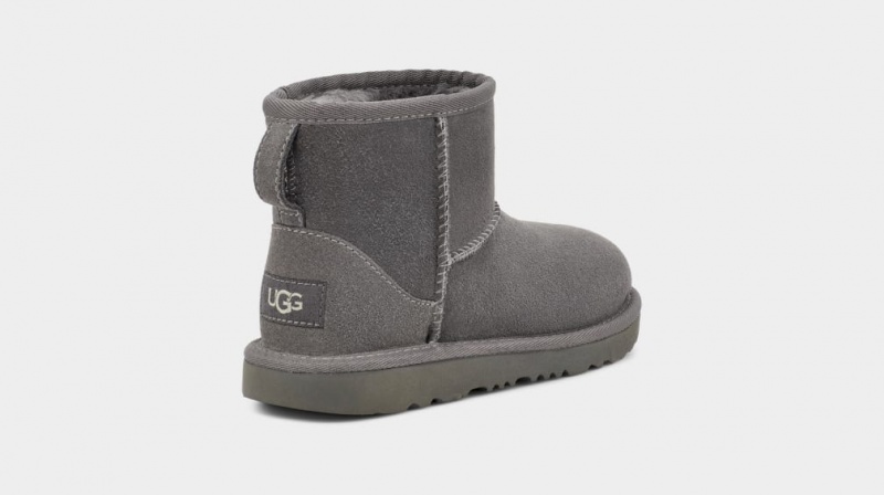 Kozaki Dziecięce Ugg Klasyczne II Mini Szare | WRG-931462