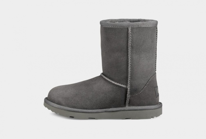 Kozaki Dziecięce Ugg Klasyczne II Szare | VMQ-593016