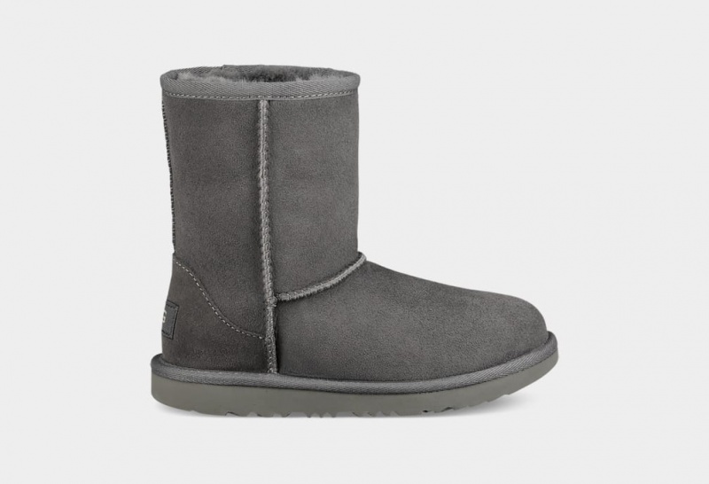 Kozaki Dziecięce Ugg Klasyczne II Szare | VMQ-593016