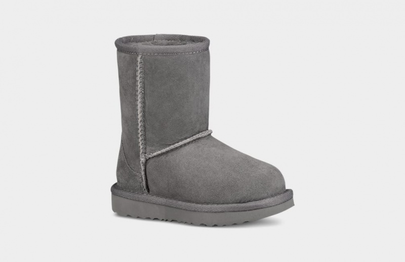 Kozaki Dziecięce Ugg Klasyczne II Szare | DMR-178365