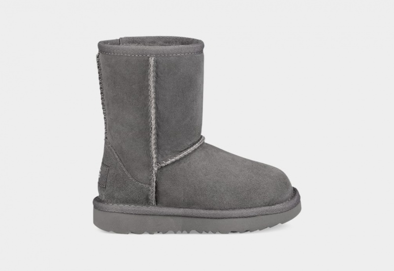 Kozaki Dziecięce Ugg Klasyczne II Szare | DMR-178365