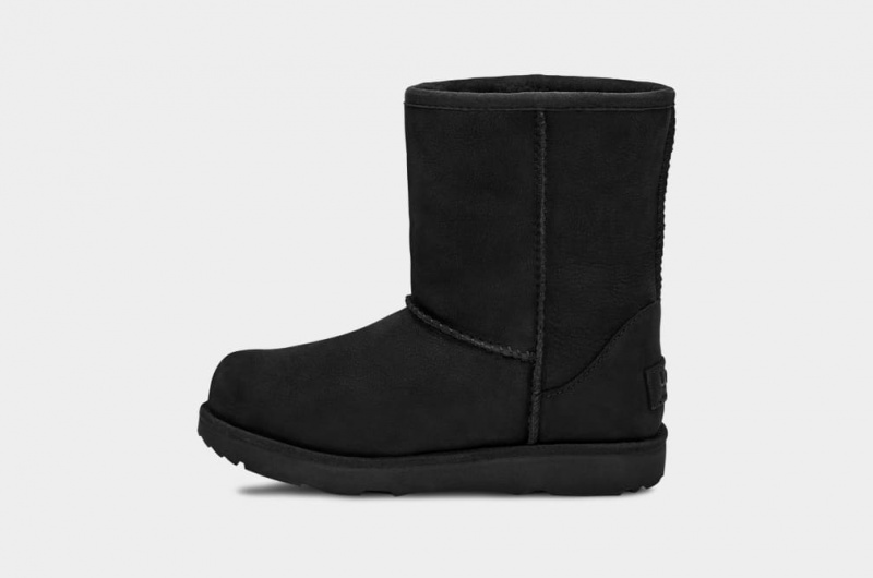 Kozaki Dziecięce Ugg Klasyczne II Weather Czarne | XOH-971842