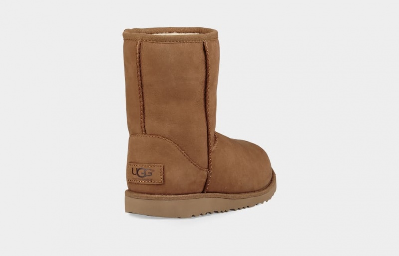 Kozaki Dziecięce Ugg Klasyczne II Weather Brązowe | KQG-236490