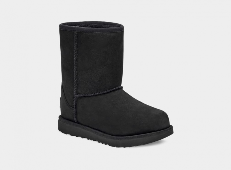 Kozaki Dziecięce Ugg Klasyczne II Weather Czarne | XMF-085934