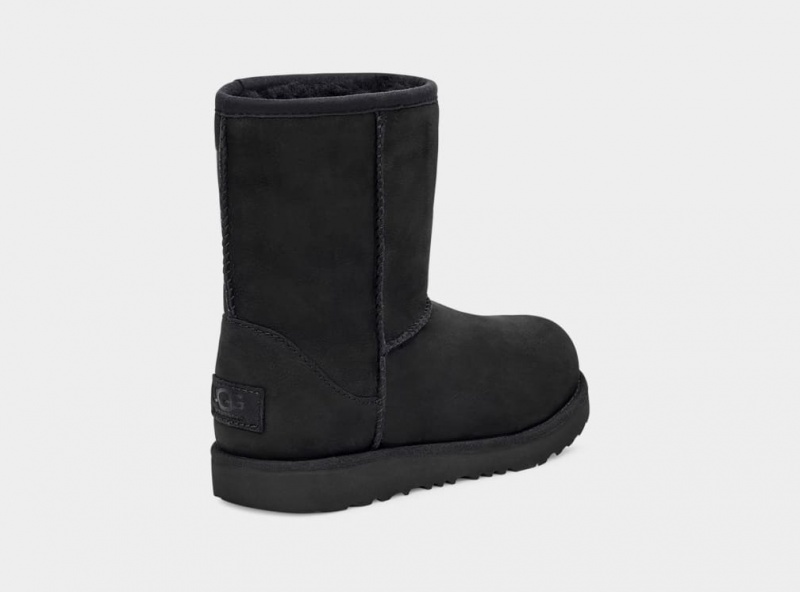 Kozaki Dziecięce Ugg Klasyczne II Weather Czarne | XMF-085934