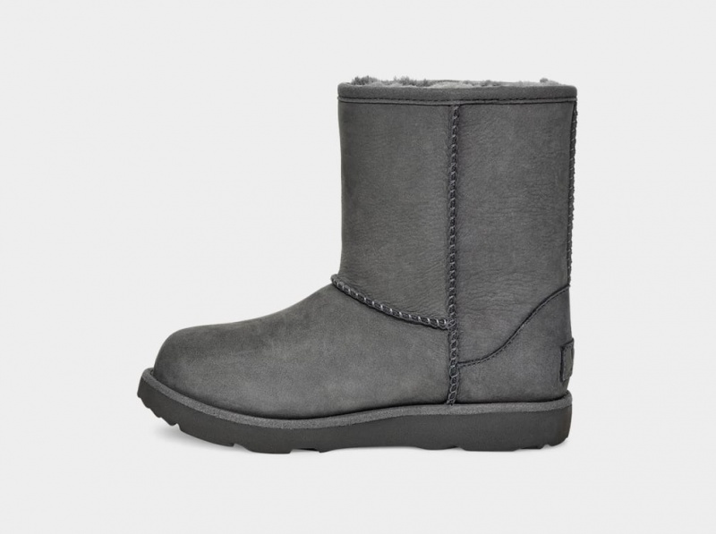 Kozaki Dziecięce Ugg Klasyczne II Weather Szare | ETR-590387