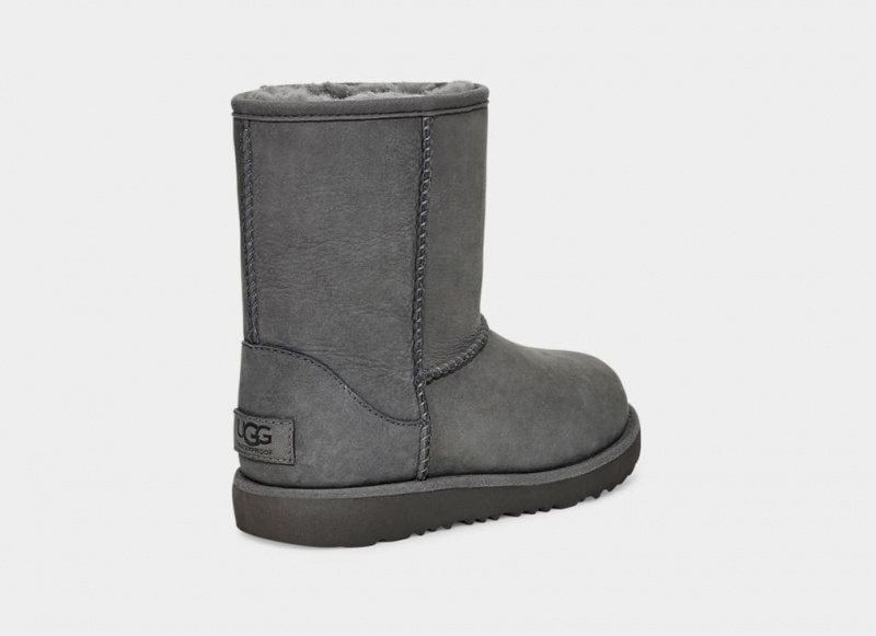 Kozaki Dziecięce Ugg Klasyczne II Weather Szare | ETR-590387