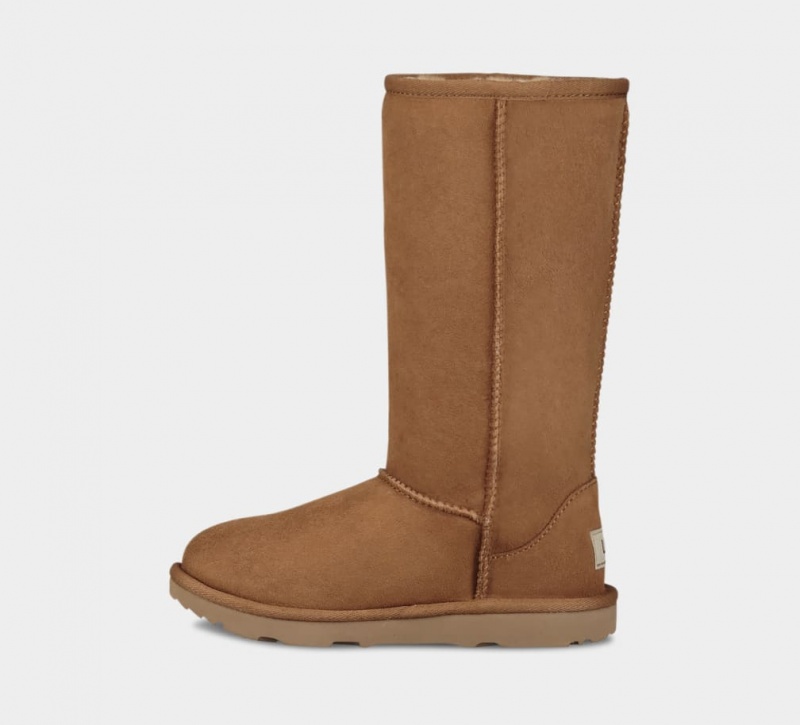 Kozaki Dziecięce Ugg Klasyczne II Wysokie Brązowe | MSG-273819