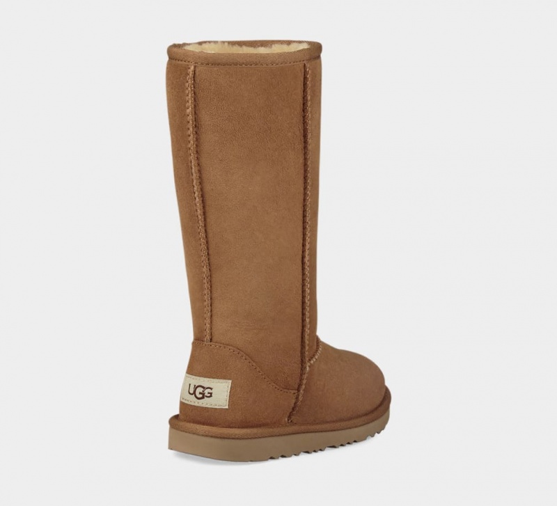 Kozaki Dziecięce Ugg Klasyczne II Wysokie Brązowe | MSG-273819