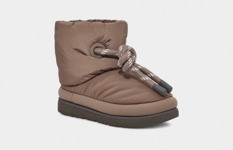 Kozaki Dziecięce Ugg Klasyczne Maxi Brązowe | GJZ-641523