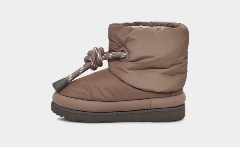 Kozaki Dziecięce Ugg Klasyczne Maxi Brązowe | GJZ-641523