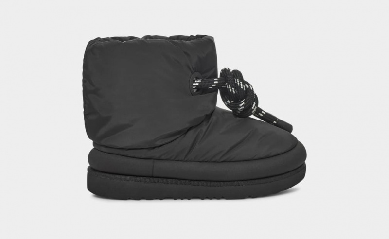 Kozaki Dziecięce Ugg Klasyczne Maxi Czarne | HWK-948520