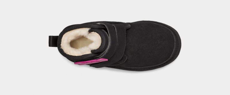 Kozaki Dziecięce Ugg Neumel Czarne | FXT-129605