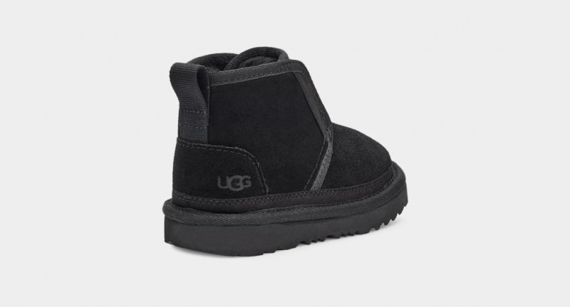 Kozaki Dziecięce Ugg Neumel EZ-Fit Czarne | DVK-083695