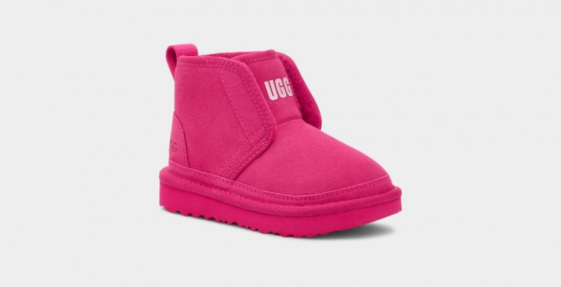 Kozaki Dziecięce Ugg Neumel EZ-Fit Różowe | TKZ-872690