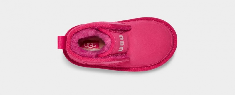 Kozaki Dziecięce Ugg Neumel EZ-Fit Różowe | TKZ-872690