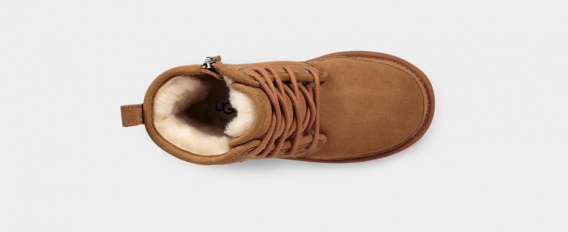 Kozaki Dziecięce Ugg Neumel High Brązowe | LBG-052649