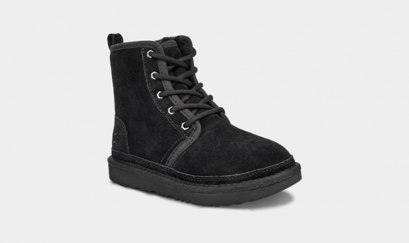 Kozaki Dziecięce Ugg Neumel High Czarne | RQZ-156329