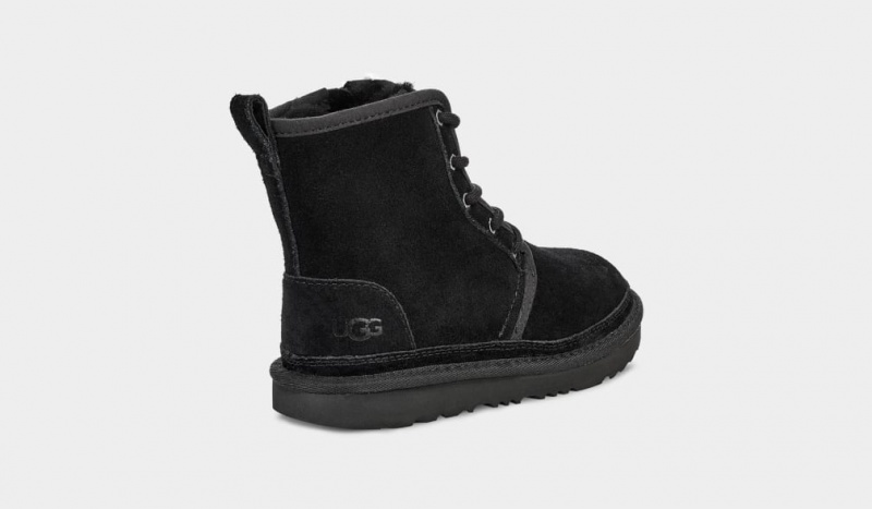 Kozaki Dziecięce Ugg Neumel High Czarne | RQZ-156329