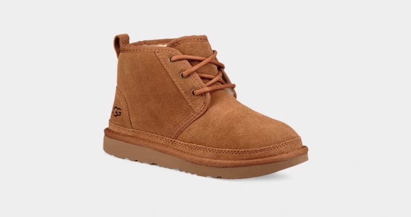 Kozaki Dziecięce Ugg Neumel II Brązowe | YAT-075362