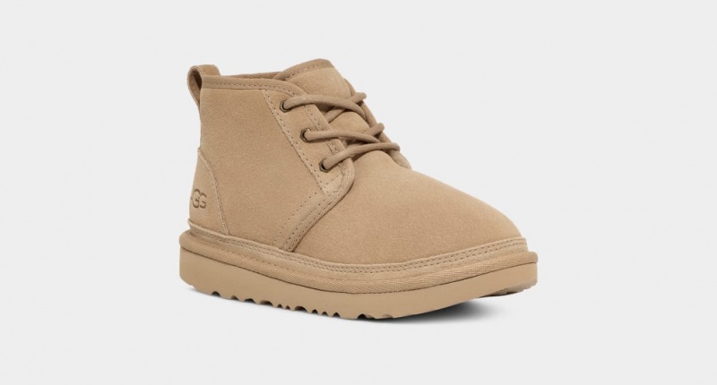 Kozaki Dziecięce Ugg Neumel II Musztardowe | MRX-031786