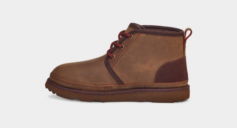 Kozaki Dziecięce Ugg Neumel II Weather Brązowe | XMR-421365