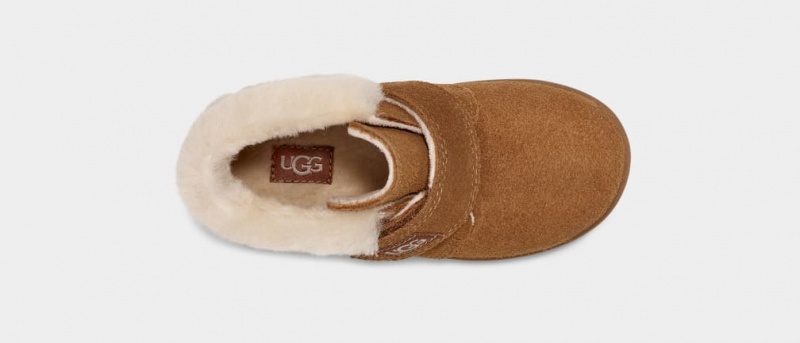 Kozaki Dziecięce Ugg Nolen Brązowe | WHF-409725