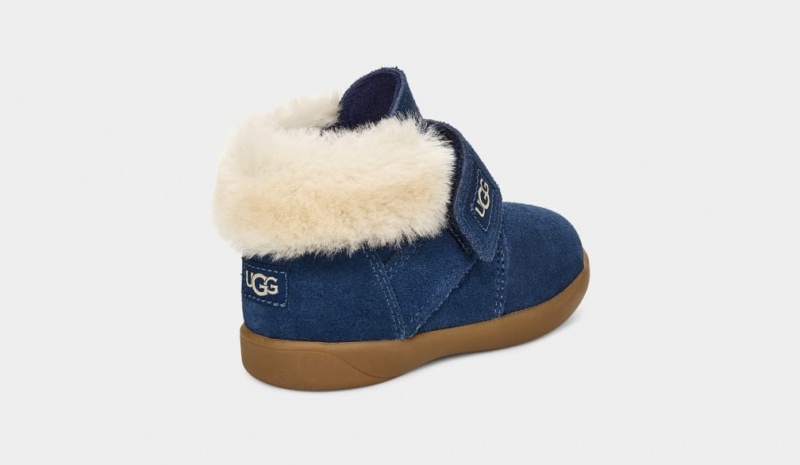 Kozaki Dziecięce Ugg Nolen Granatowe | SUW-247653