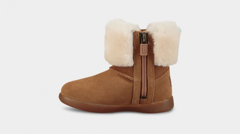 Kozaki Dziecięce Ugg Ramona Brązowe | ZFL-902653