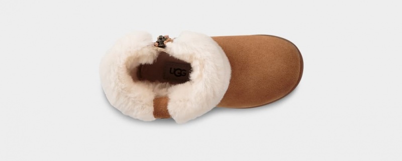 Kozaki Dziecięce Ugg Ramona Brązowe | ZFL-902653