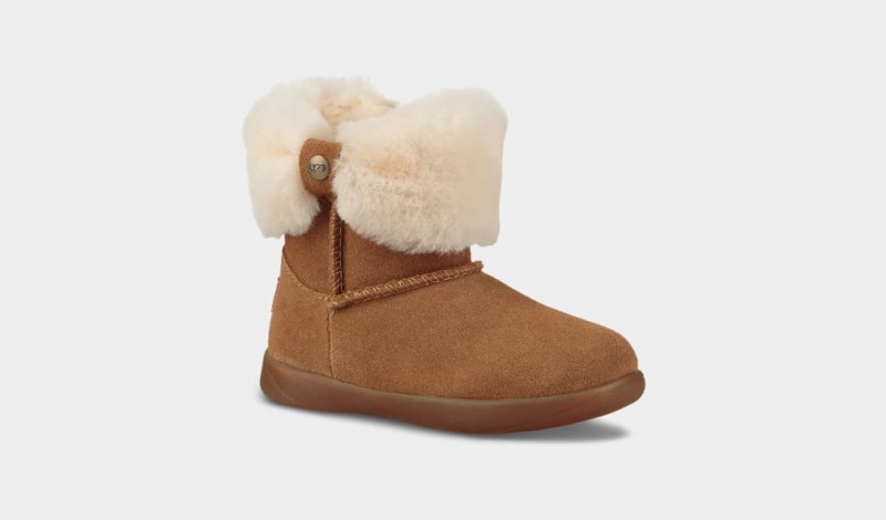 Kozaki Dziecięce Ugg Ramona Brązowe | ZFL-902653